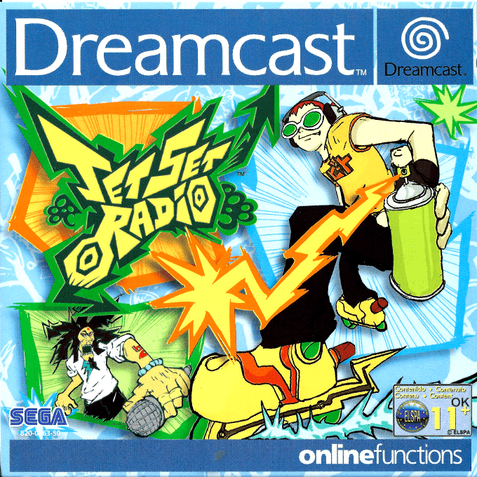 Jet Set Radio — box-2D (EU)