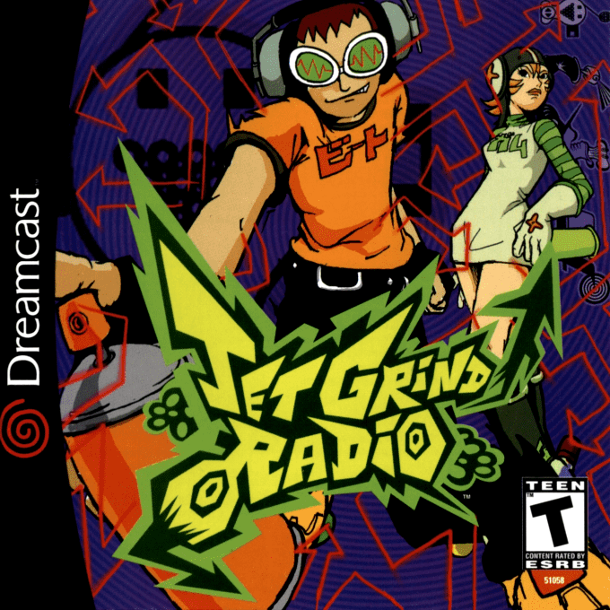 Jet Set Radio box art