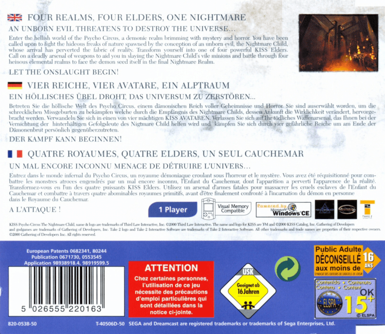 Kiss Psycho Circus - The Nightmare Child — box-2D-back (EU)