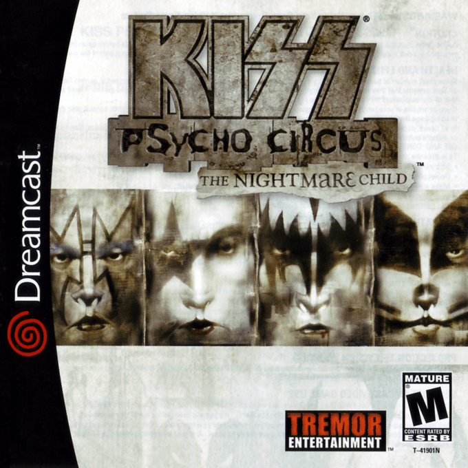 Kiss Psycho Circus - The Nightmare Child box art