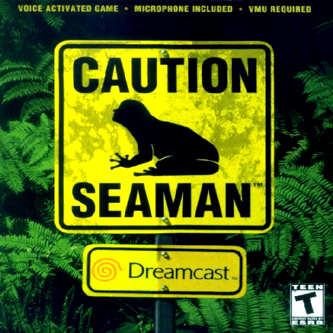 Seaman - Kindan no Pet box art