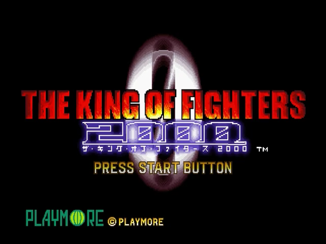 King of Fighters 2000, The — sstitle (JP)