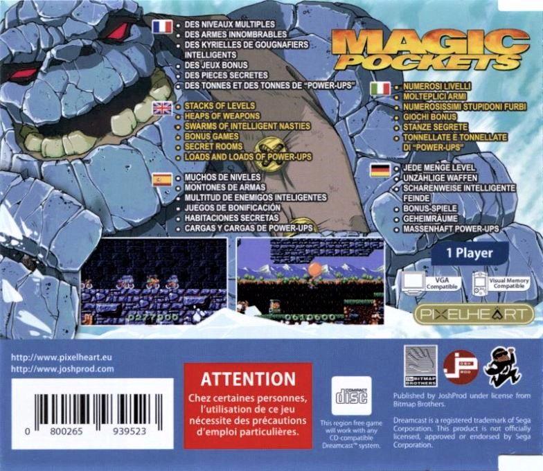 Magic Pockets — box-2D-back (EU)