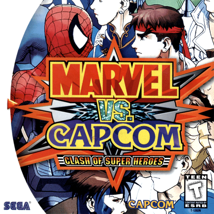 Marvel vs. Capcom - Clash of Super Heroes box art