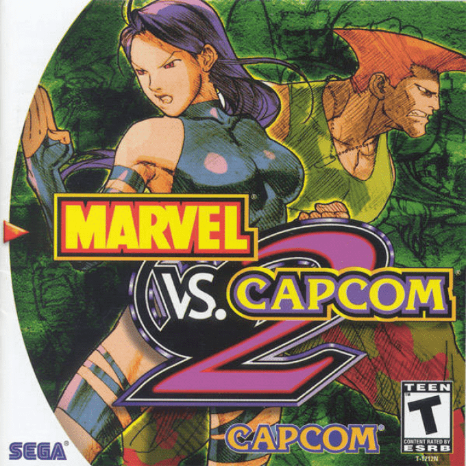 Marvel vs. Capcom 2 - New Age of Heroes box art