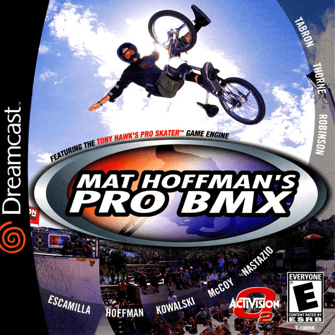 Mat Hoffman's Pro BMX box art
