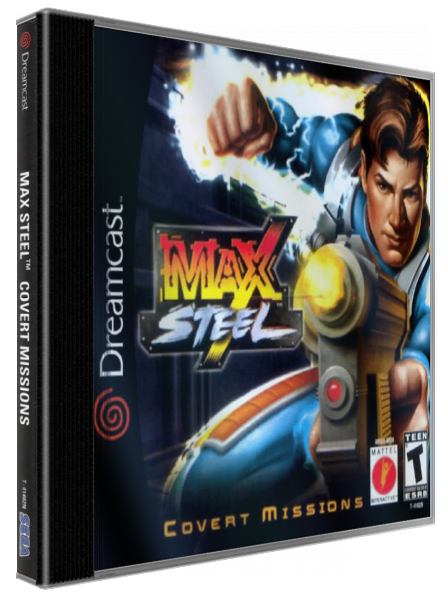 Max Steel Covert Missions — box-3D (US)