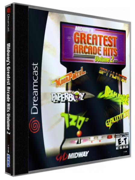 Midway's Greatest Arcade Hits Volume 2 — box-3D (US)