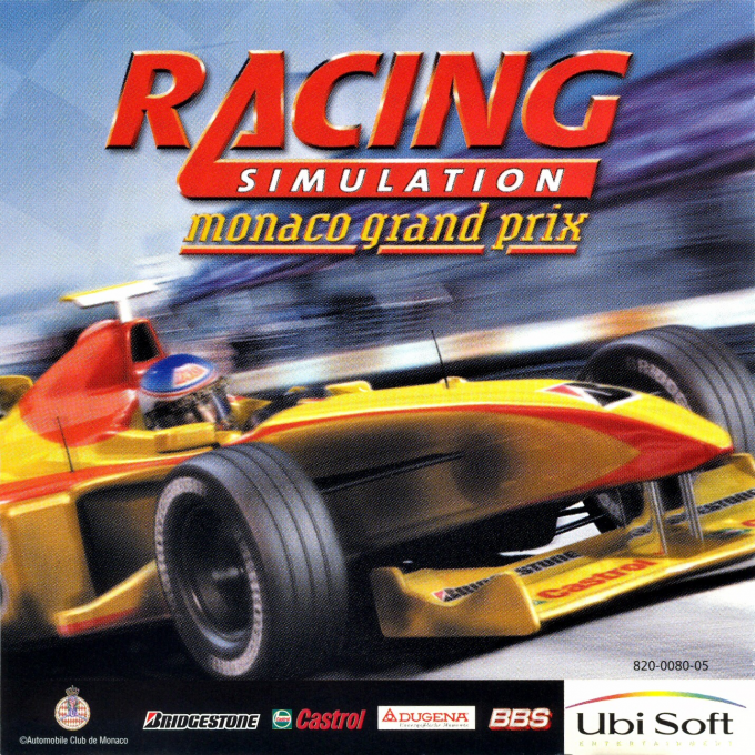 Monaco Grand Prix - Racing Simulation 2 — box-2D (UK)