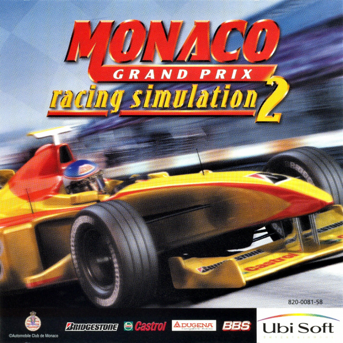 Monaco Grand Prix - Racing Simulation 2 — box-2D (EU)