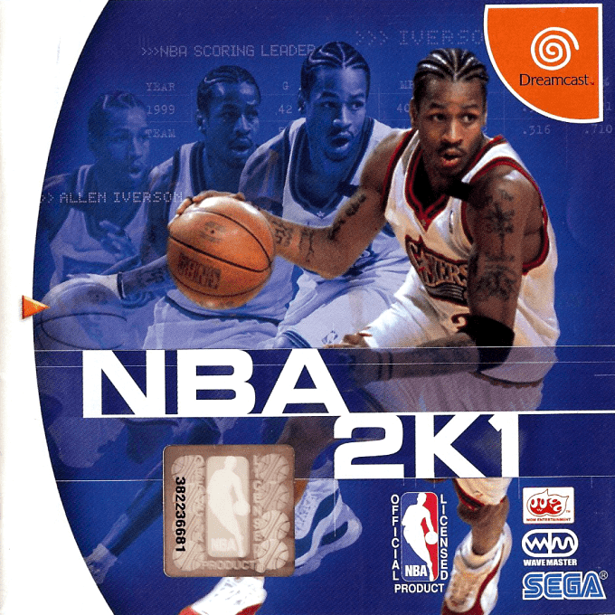 NBA 2K1 — box-2D (JP)