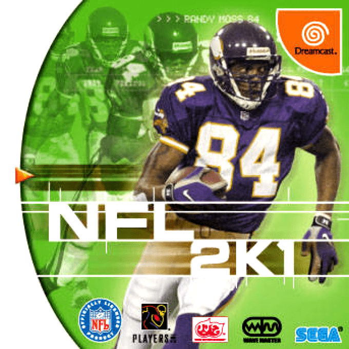 NFL 2K1 — box-2D (JP)