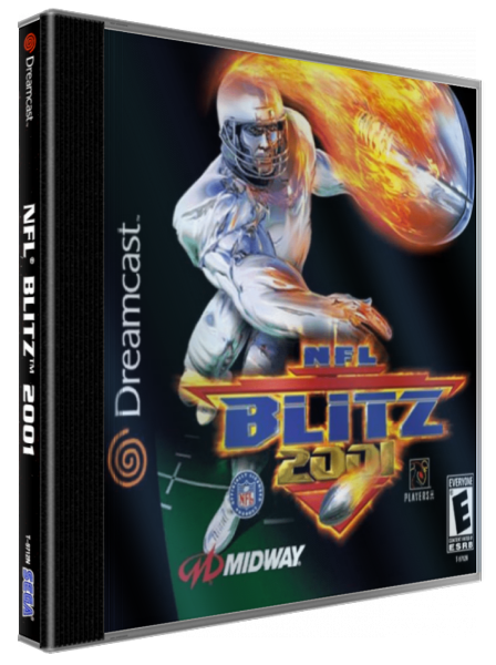 NFL Blitz 2001 — box-3D (US)