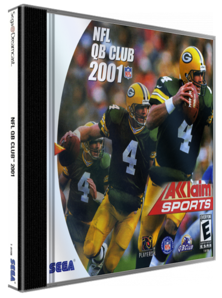 NFL QB Club 2001 — box-3D (US)