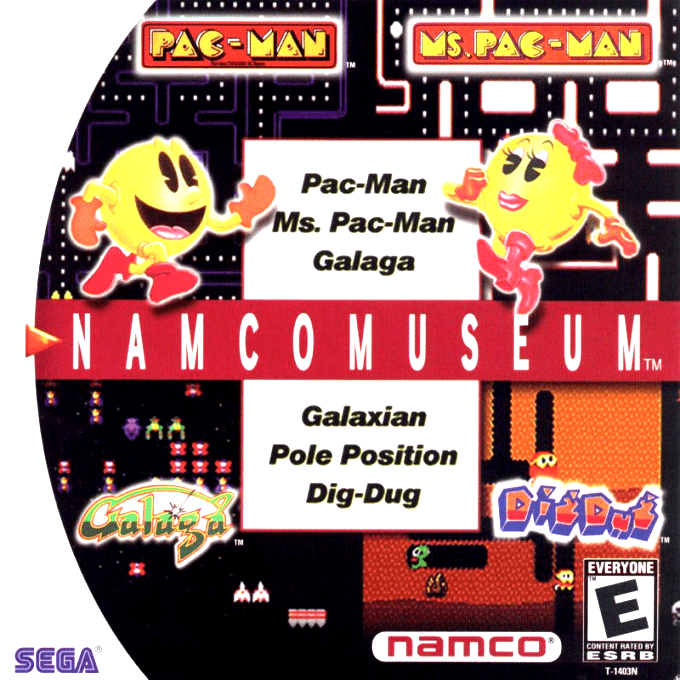 Namco Museum box art