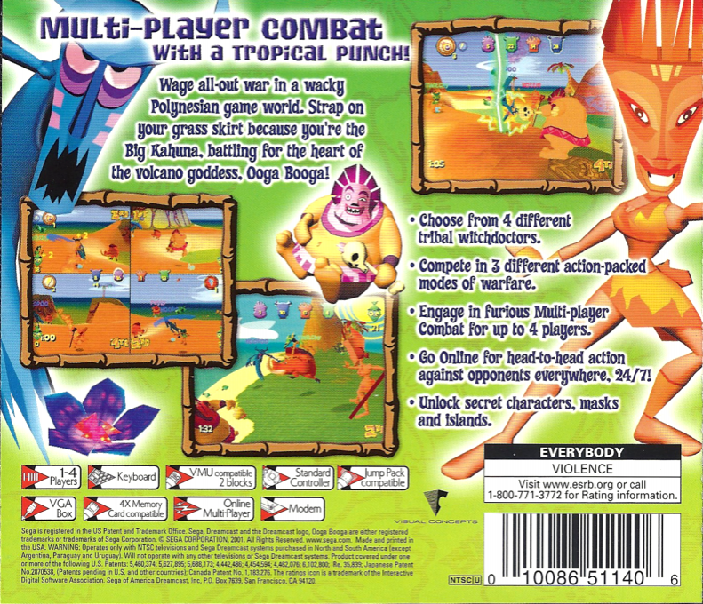 Ooga Booga — box-2D-back (US)