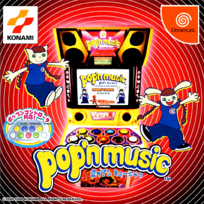 Pop'n Music box art