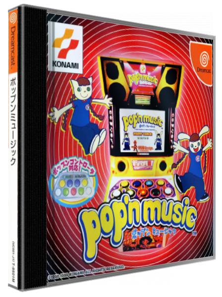 Pop'n Music — box-3D (JP)