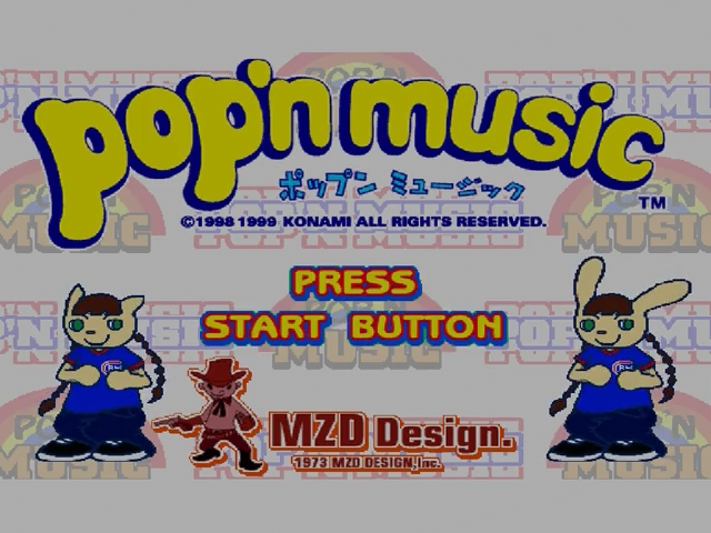 Pop'n Music — sstitle (JP)