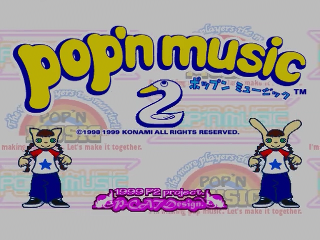 Pop'n Music 2 — sstitle (JP)