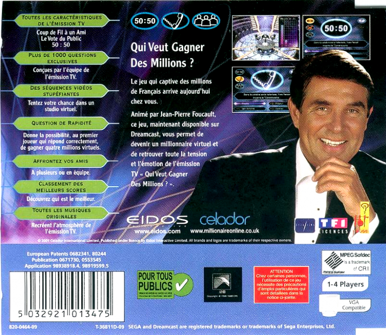 Who Wants to Be a Millionaire? — box-2D-back (FR)