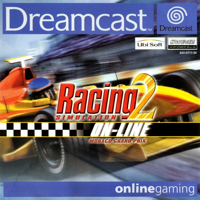 Racing Simulation 2 - Monaco Grand Prix Online box art