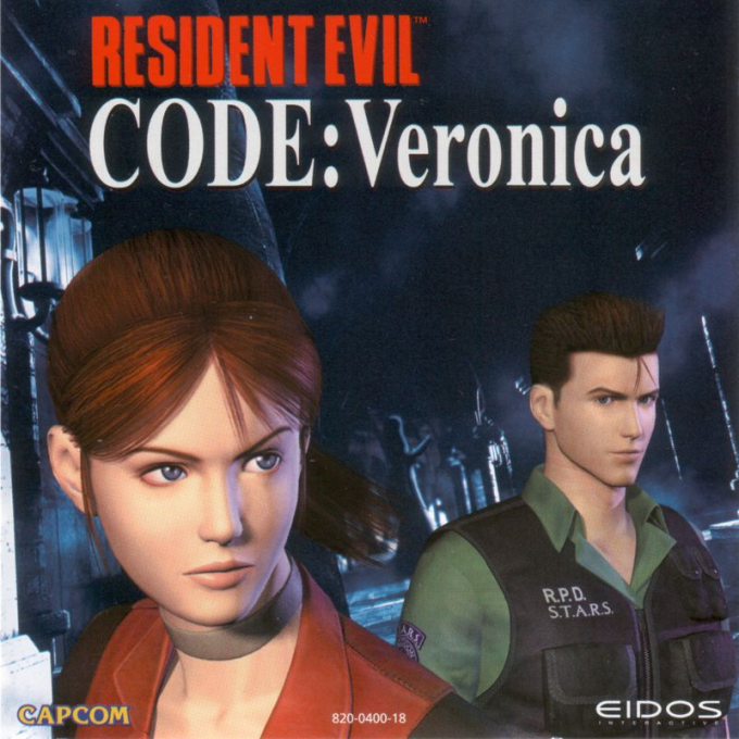 Resident Evil Code - Veronica — box-2D (DE)