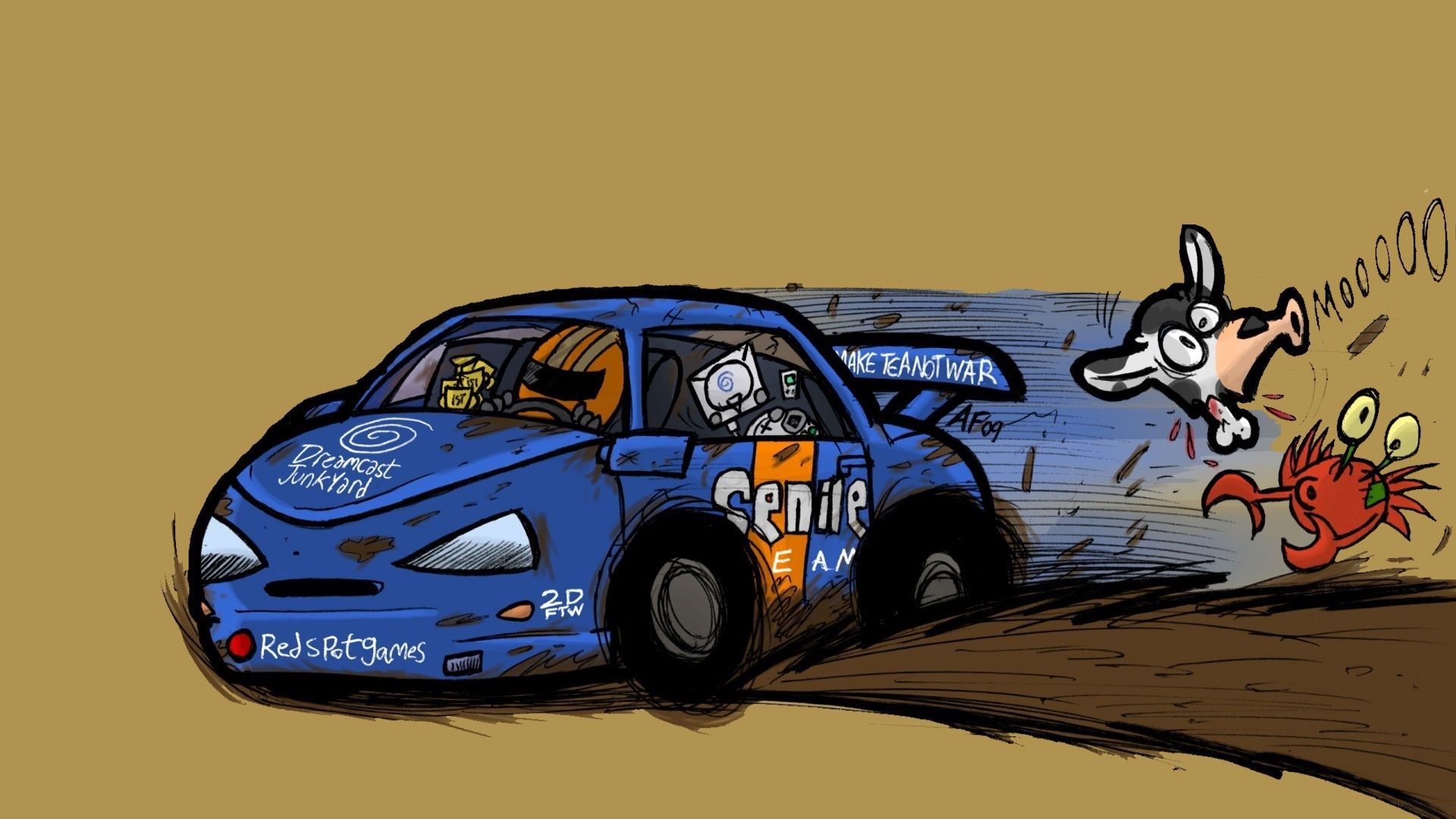 Rush Rush Rally Racing — fanart