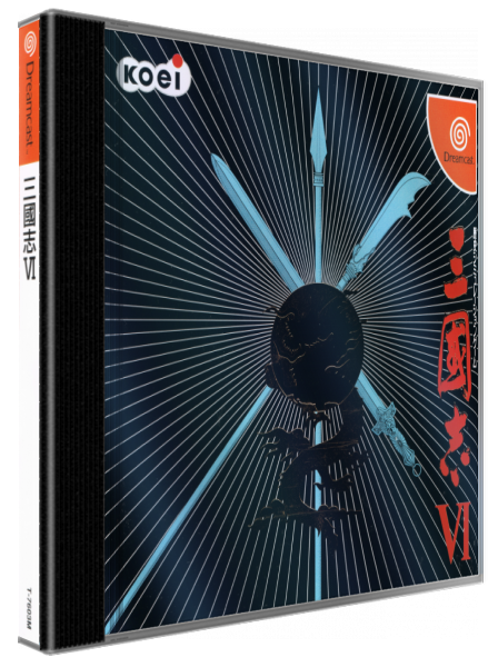Sangokushi  6 — box-3D (JP)