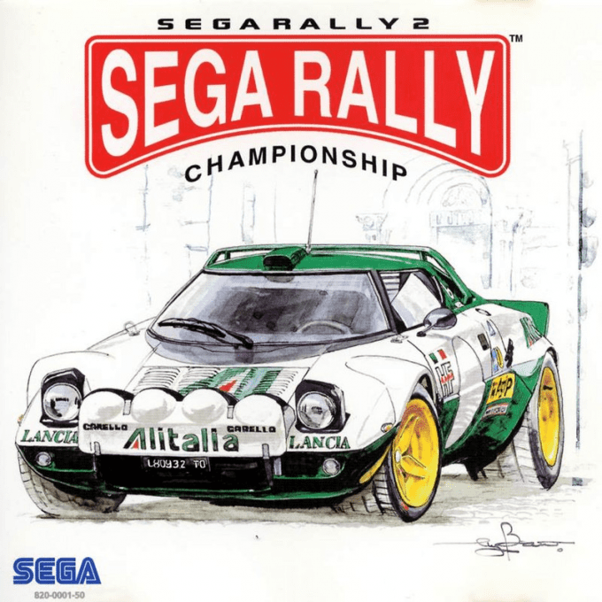Sega Rally 2 — box-2D (EU)