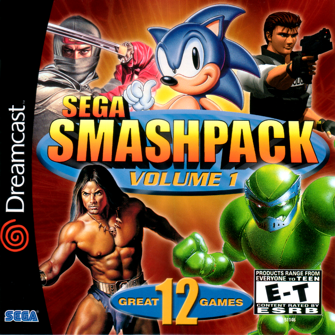 Sega Smash Pack Volume 1 box art
