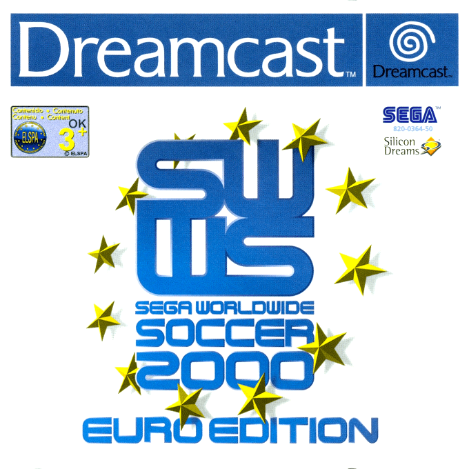 Sega Worldwide Soccer 2000 - Euro Edition box art