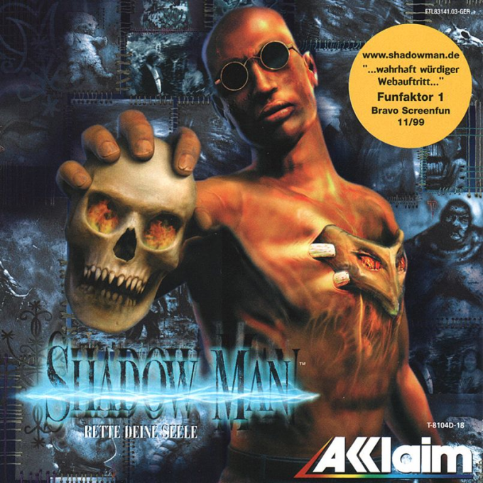 Shadow Man — box-2D (DE)