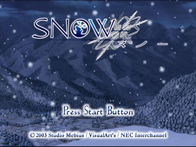 Snow — sstitle (JP)