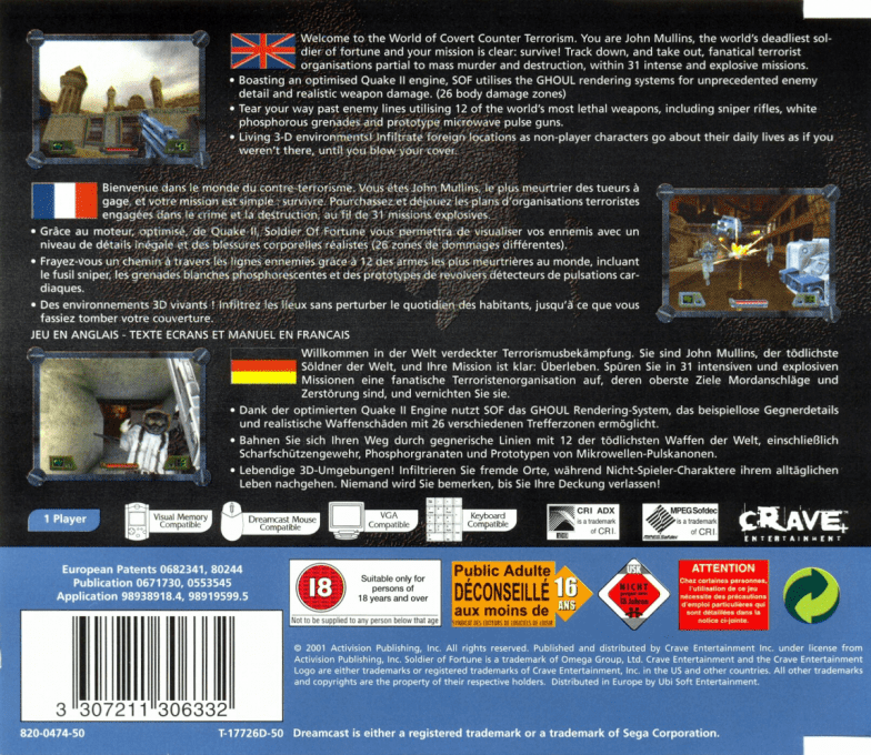 Soldier of Fortune — box-2D-back (EU)