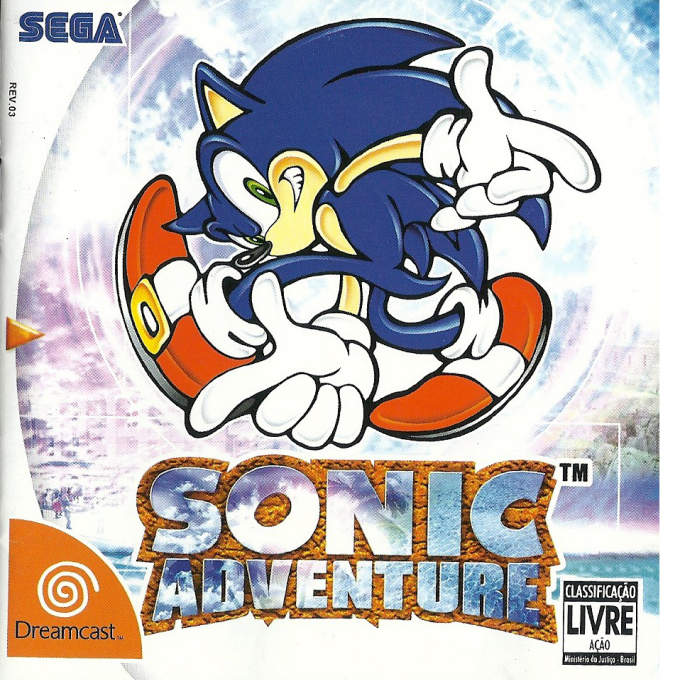 Sonic Adventure — box-2D (BR)