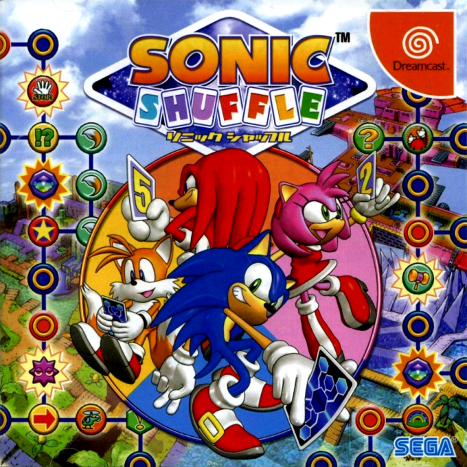 Sonic Shuffle — box-2D (JP)