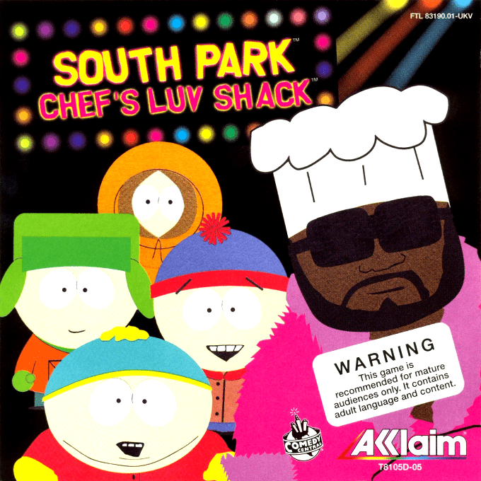 South Park - Chef's Luv Shack — box-2D (EU)