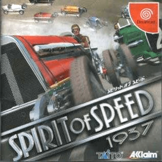 Spirit of Speed 1937 — box-2D (JP)