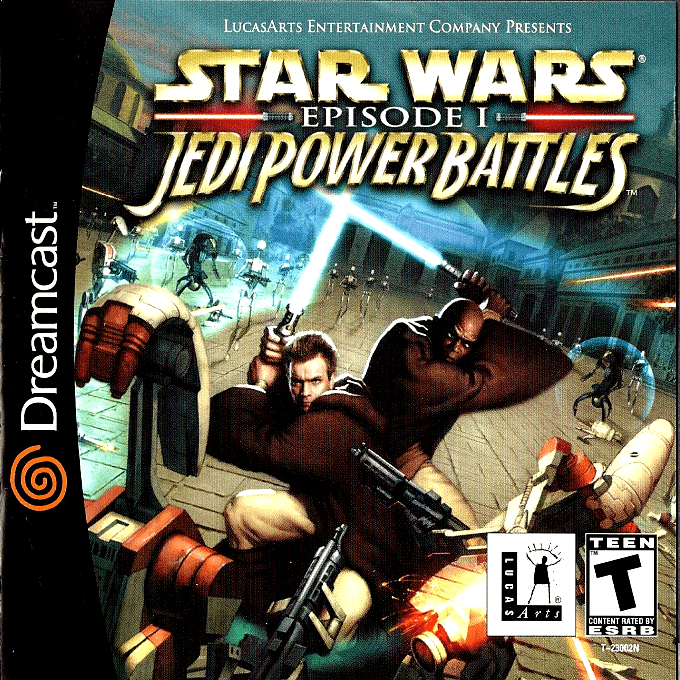 Star Wars - Episode 1 Jedi Power Battles box art
