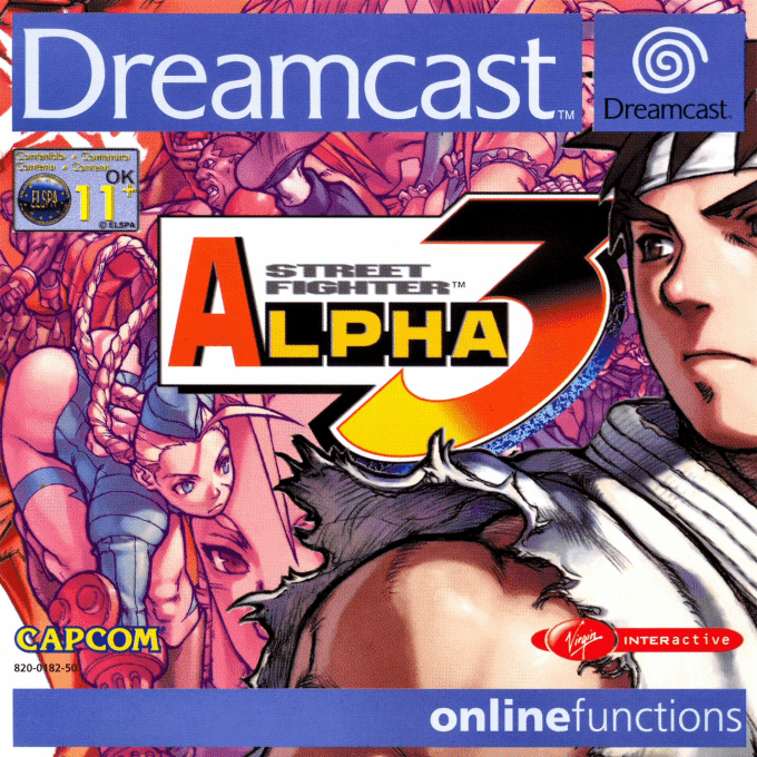Street Fighter Alpha 3 — box-2D (EU)