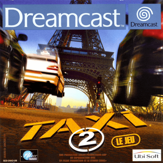Taxi 2 - Le Jeu box art