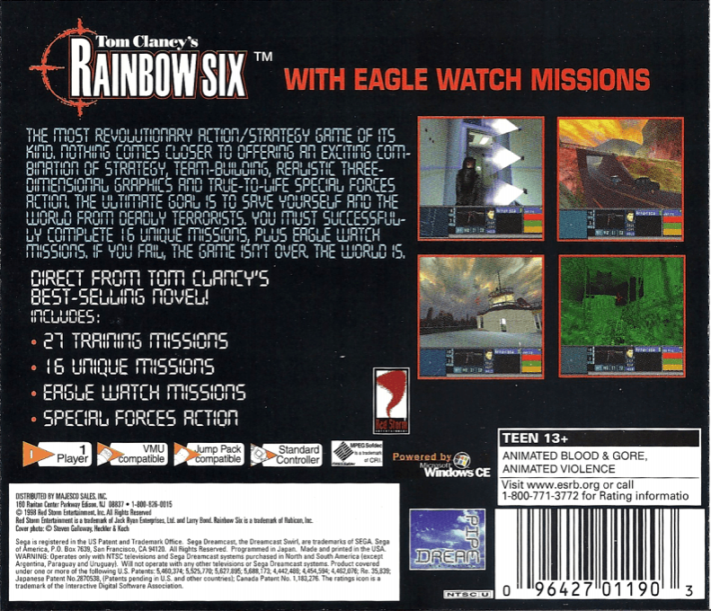 Tom Clancy's Rainbow Six — box-2D-back (US)