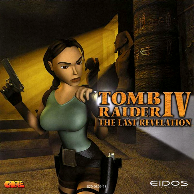 Tomb Raider 4 - The Last Revelation — box-2D (DE)