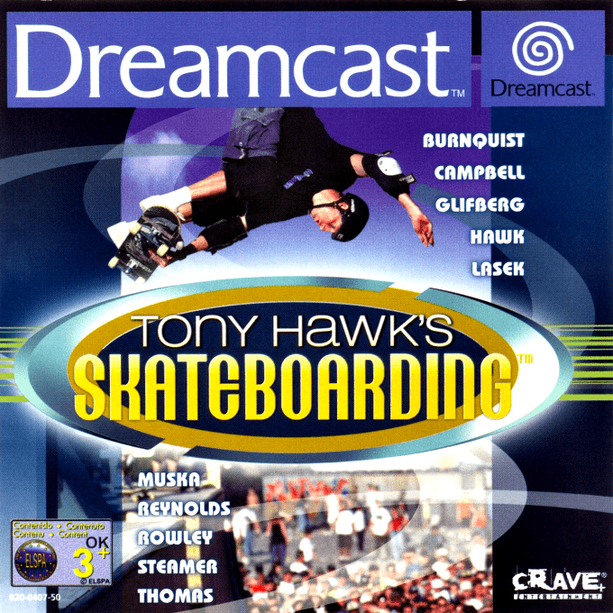 Tony Hawk's Skateboarding — box-2D (EU)