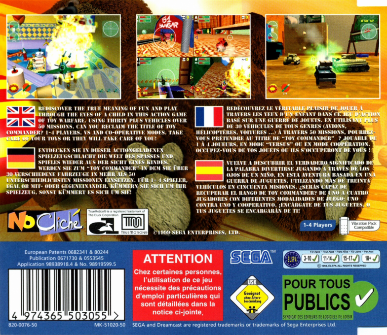 Toy Commander — box-2D-back (EU)
