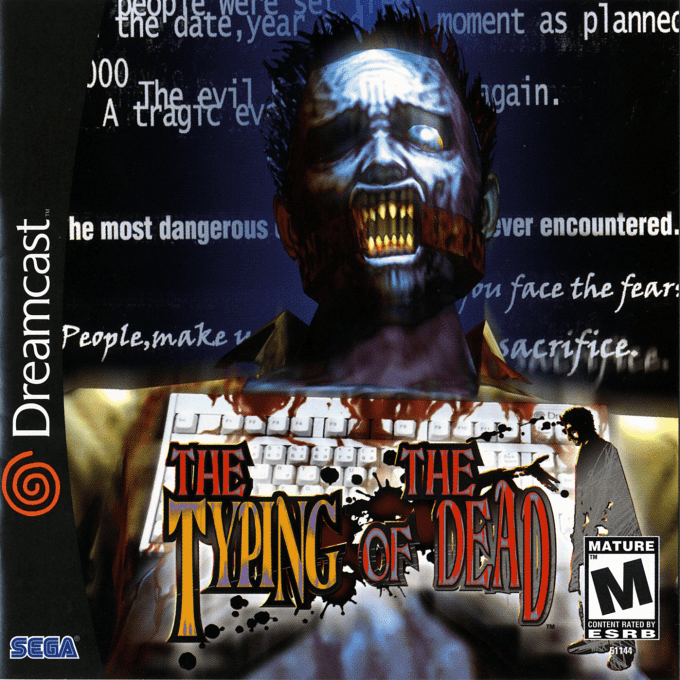 Typing of the Dead, The box art