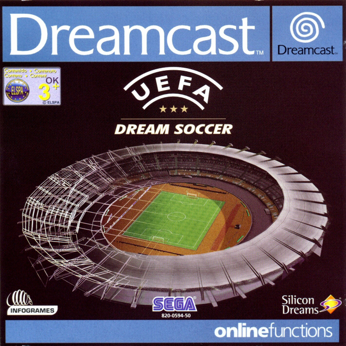 UEFA Dream Soccer box art