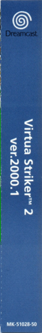 Virtua Striker 2 Ver. 2000.1 — box-2D-side (EU)