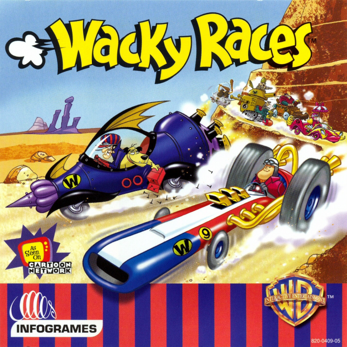 Wacky Races — box-2D (EU)